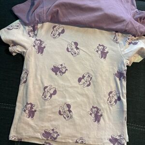 H&M Purple Cartoon Character Tee